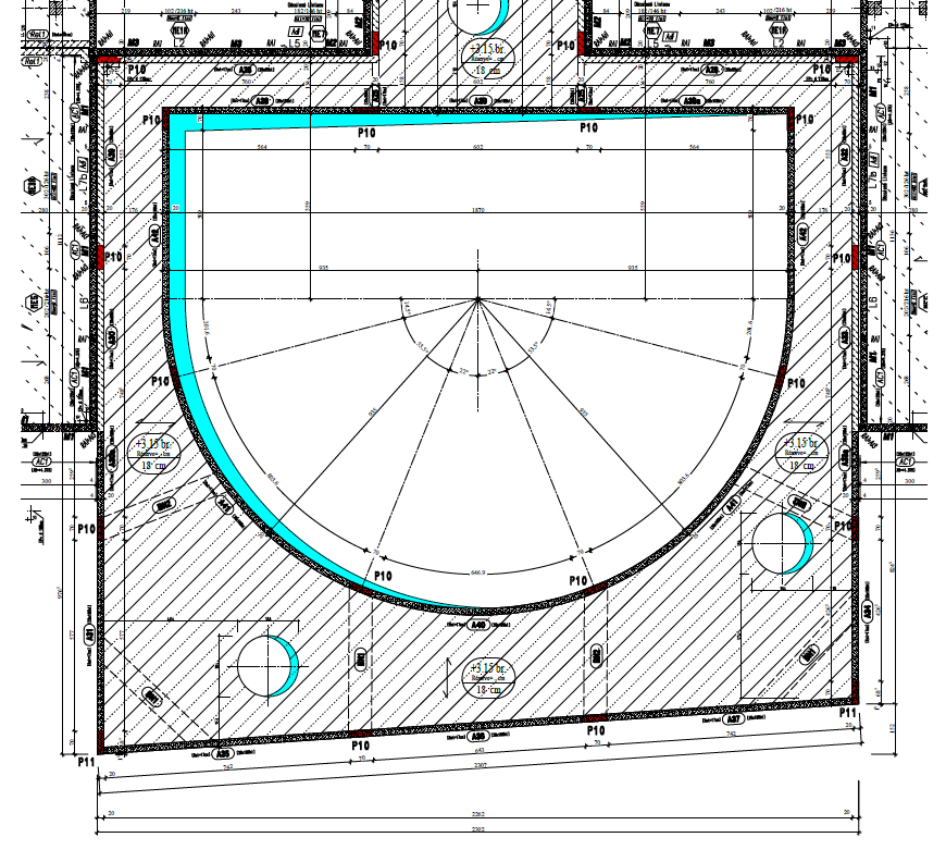 Coffrage préau Chatuzange